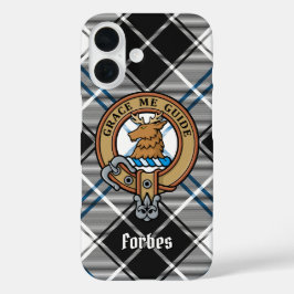 Funda iPhone 16 Clan Forbes Escudo por Vestir Tartán