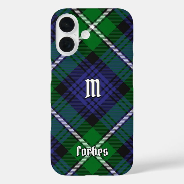 Funda iPhone 16 Clan Forbes Tartan (Reverso )