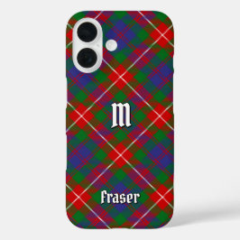 Funda iPhone 16 Clan Fraser de Lovat Tartán