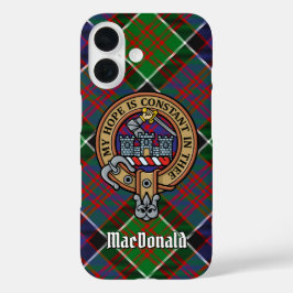 Funda iPhone 16 Clan MacDonald de Clanranald Escudo