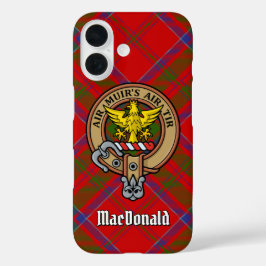 Funda iPhone 16 Clan MacDonald de Keppoch Escudo