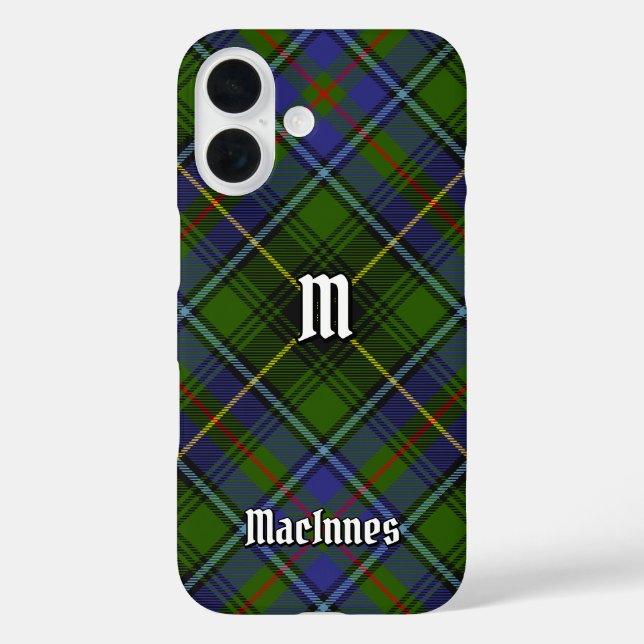 Funda iPhone 16 Clan MacInnes Tartan (Reverso )