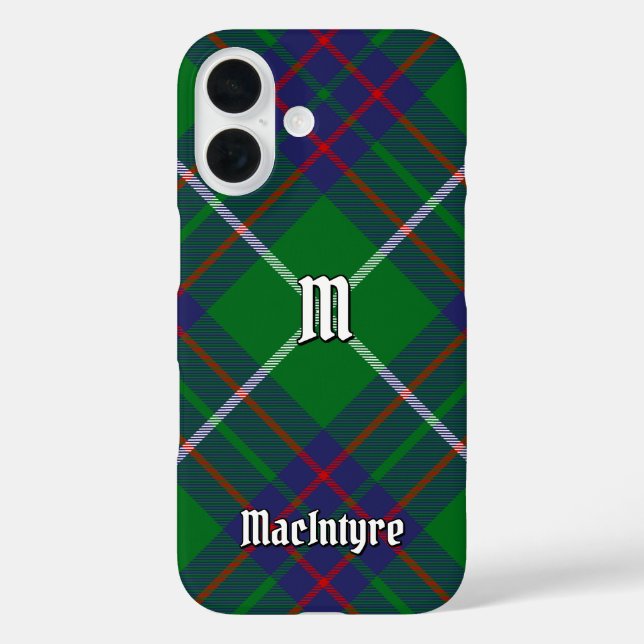 Funda iPhone 16 Clan MacIntyre Hunting Tartán (Reverso )