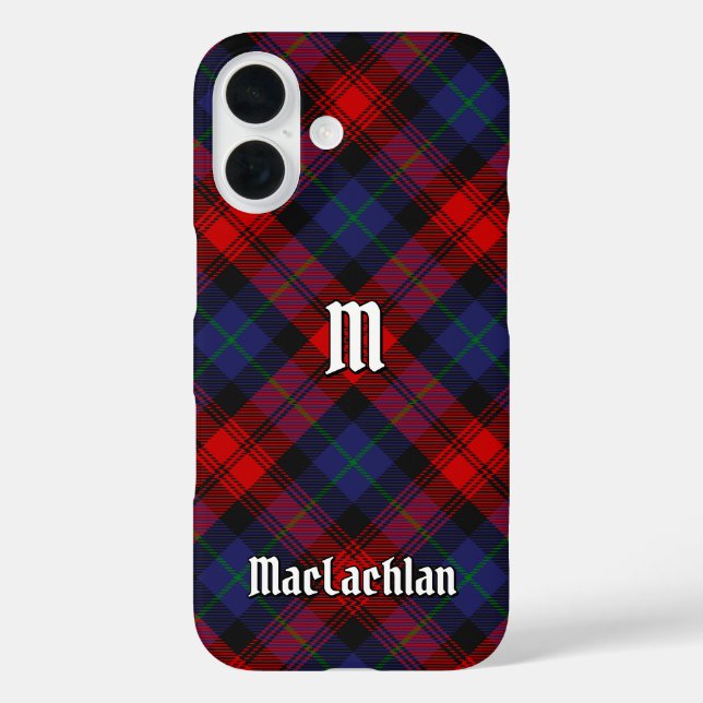 Funda iPhone 16 Clan MacLachlan Tartan (Reverso )
