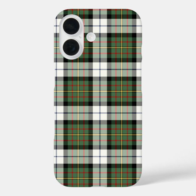 Funda iPhone 16 Clan MacLaren Vestir Tartan (Reverso )