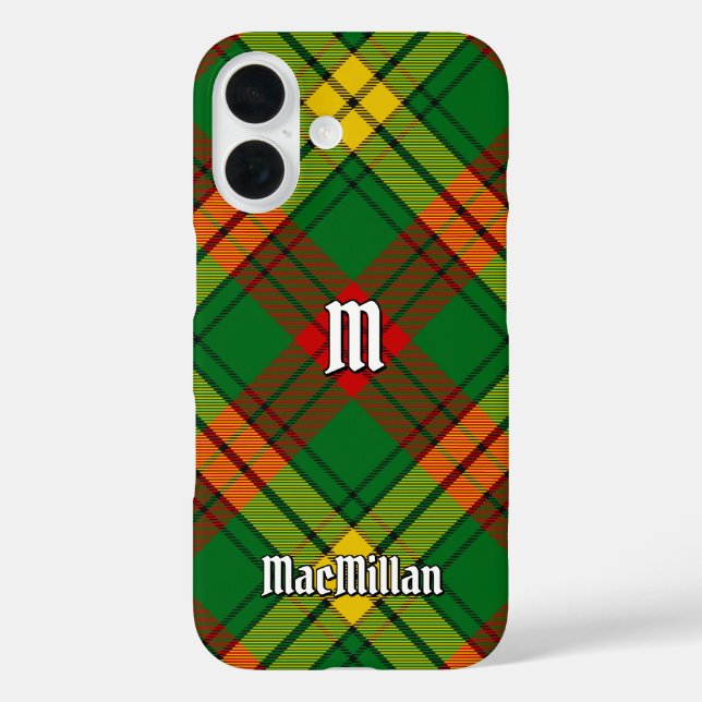 Funda iPhone 16 Clan MacMillan Tartan (Reverso )