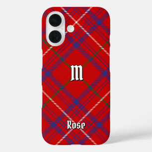 Funda iPhone 16 Clan Rosa Tartan