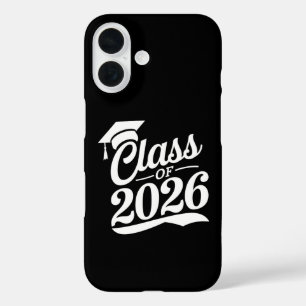 Funda iPhone 16 Clase de 2026 Orgulloso Graduado Graduación