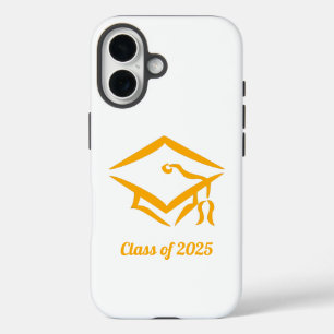 Funda iPhone 16 Clase de graduación de 20?? WHTGLD personalizar añ