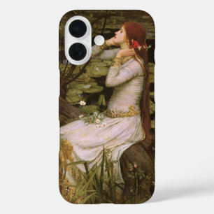 Funda iPhone 16 Clásica Ophelia Pond Lily Arte de Shakespeare