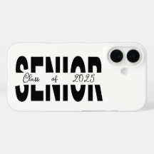 Clásico negro personalizado para Senior