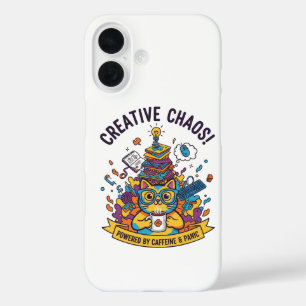 Funda iPhone 16 cobertura de teléfono caótico