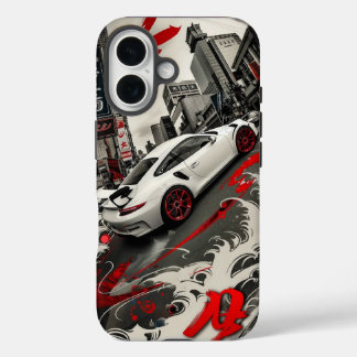 Funda iPhone 16 coche deportivo