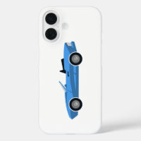 Coche deportivo convertible estilizado