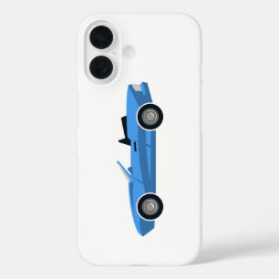 Funda iPhone 16 Coche deportivo convertible estilizado