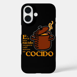 Funda iPhone 16 Cocido