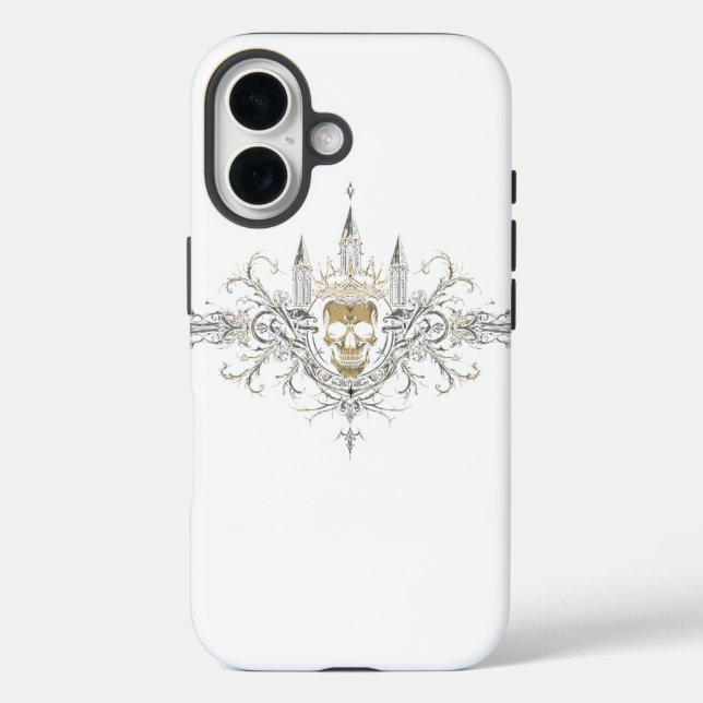 Funda iPhone 16 Colección Black & Gold (Reverso )