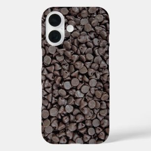 Funda iPhone 16 Colección de chips de chocolate