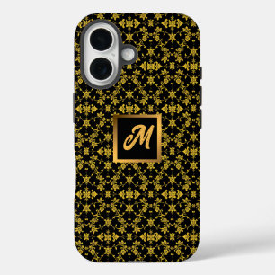 Funda iPhone 16 Colección Floral Elegante De Lujo Moderna