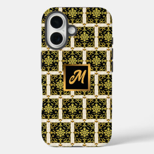 Funda iPhone 16 Colección floral elegante de lujo moderna