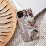 Funda iPhone 16 Collage de fotos de la abuela guigi Script<br><div class="desc">Celebra su condición de abuela con este caso especial de teléfono que incluye tres preciadas fotos de su nieta,  nieto o nietos. El apodo "Gigi" aparece a la izquierda en elegantes letras de caligrafía para un toque personal único.</div>