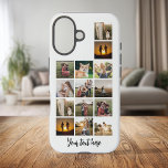 Funda iPhone 16 Collage de fotos personalizado de 14<br><div class="desc">Crea tu propio estuche para iPhone de collage de fotos personalizado. Simplemente agrega tus 14 fotos favoritas para un estuche para iPhone de foto personalizado.</div>