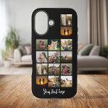Funda iPhone 16 Collage de fotos personalizado de 14<br><div class="desc">Crea tu propio estuche para iPhone de collage de fotos personalizado. Simplemente agrega tus 14 fotos favoritas para un estuche para iPhone de foto personalizado.</div>