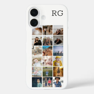 Funda iPhone 16 Collage personalizado convierte a tu propio