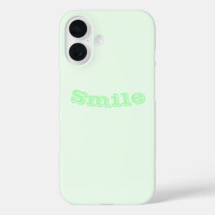 Funda iPhone 16 Color de color negro azul turquesa blanco pálido n