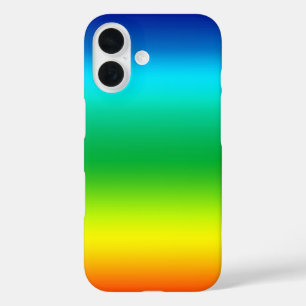 Funda iPhone 16 Colores del Espectro Medio de centeno de tinta