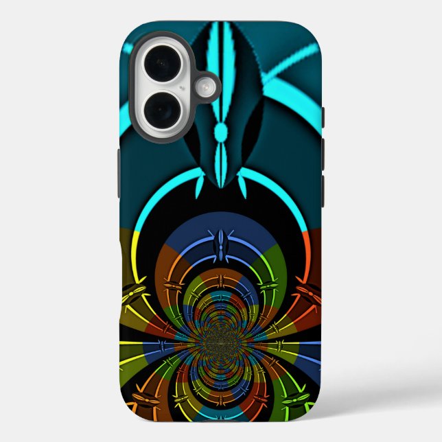 Funda iPhone 16 Colores masái Hakuna Matata (Reverso )