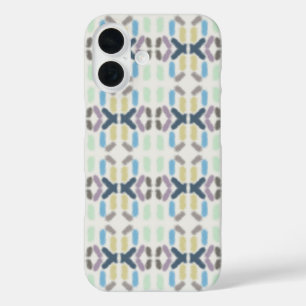 Funda iPhone 16 Colores pastel acuarelables salados sobre blanco n
