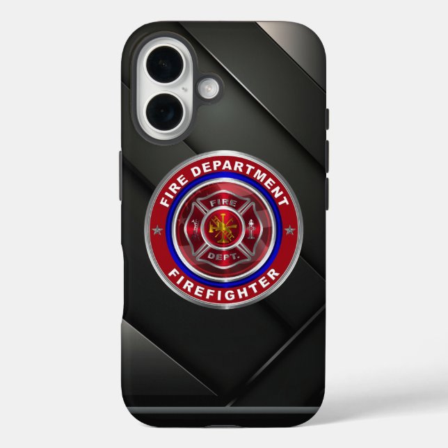 FUNDA iPhone 16 COMBATIENTE DE INCENDIOS (Reverso )