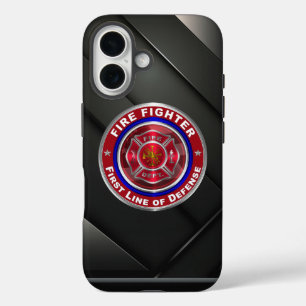 FUNDA iPhone 16 COMBATIENTE DE INCENDIOS 