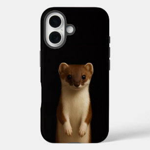 Funda iPhone 16 Compañero para iPhone 16 Black 4 Luxe, Comadreja E