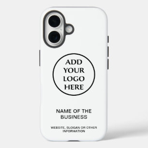 Funda iPhone 16 Compañía de negocios profesional Empresa Tu logoti