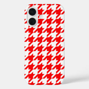 Funda iPhone 16 Comprobación de la galga roja y blanca