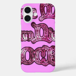 Funda iPhone 16 Comunicación Roca Hakuna Matata Rosa .png