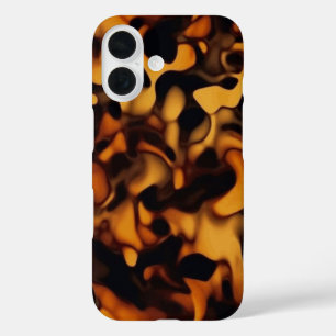 Funda iPhone 16 Concha de Tortuga Patrón de Caparazón de Tortuga Á