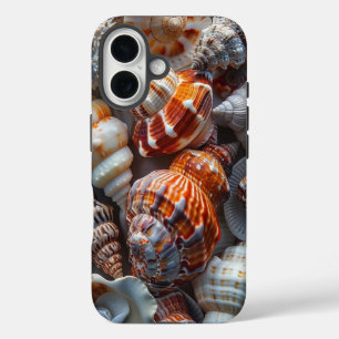 Funda iPhone 16 Conchas bonitas