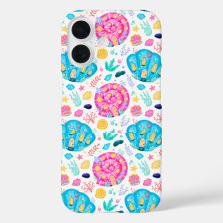 Funda iPhone 16 Conchas de mar