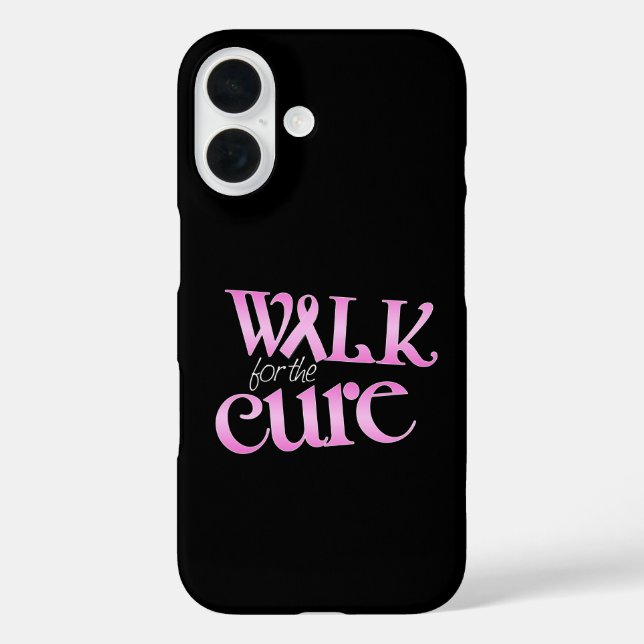 Funda iPhone 16 Conciencia sobre el cáncer de mama (Reverso )