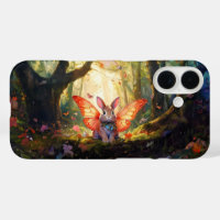 Conejito caprichoso en un bosque encantado