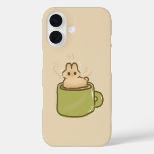 Funda iPhone 16 Conejo de café