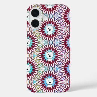 Funda iPhone 16 Conexión Arcoíris Westie 