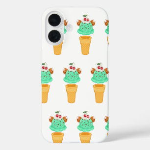 Funda iPhone 16 cono de helado