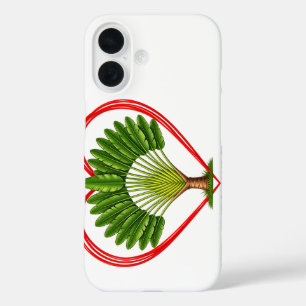 Funda iPhone 16 Contemplación y Expansión – Naturaleza y Amor Embl