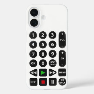 Funda iPhone 16 Control remoto de TV
