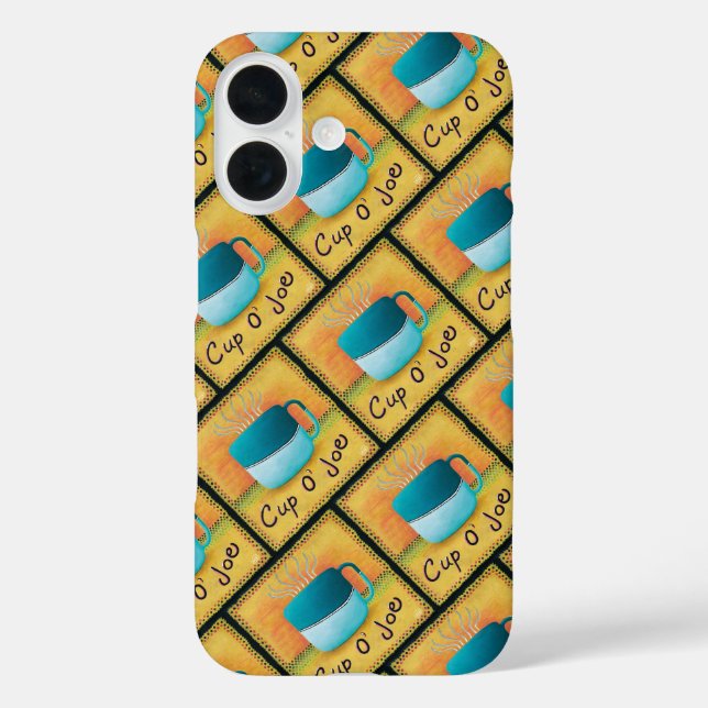 Funda iPhone 16 Copa de Joe (Reverso )