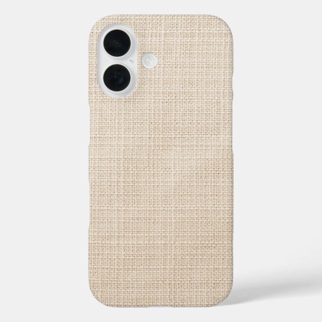 Funda iPhone 16 Coque Beige aesthetic (Reverso )